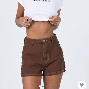 Darby A Line Short Brown